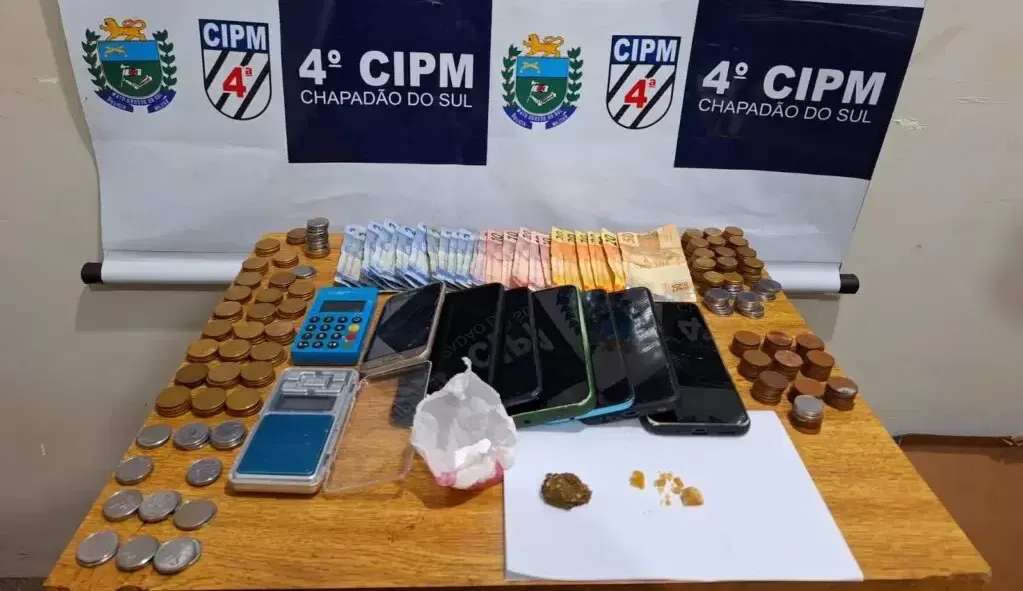 Imagem de compartilhamento para o artigo Casal dono de conveniência é preso por tráfico de drogas em Chapadão do Sul da MS Todo dia