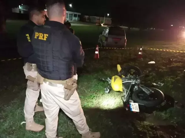 Imagem de compartilhamento para o artigo Motociclista morre em acidente com carreta na BR-163, em São Gabriel do Oeste da MS Todo dia