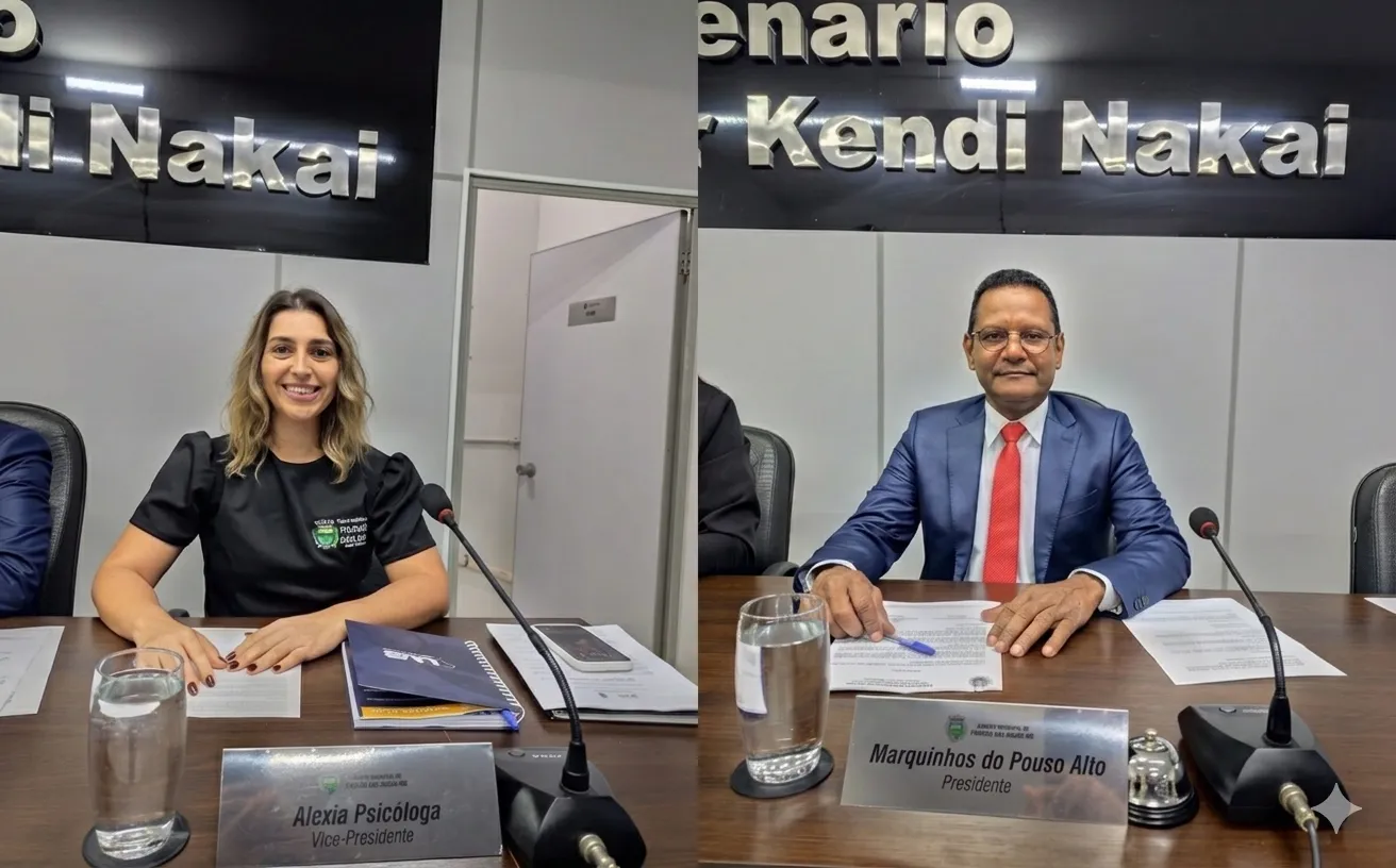 Imagem de compartilhamento para o artigo Marquinhos do Pouso Alto e Alexia reinvindicam asfalto em acesso a posto de saúde em Paraíso das Águas da MS Todo dia