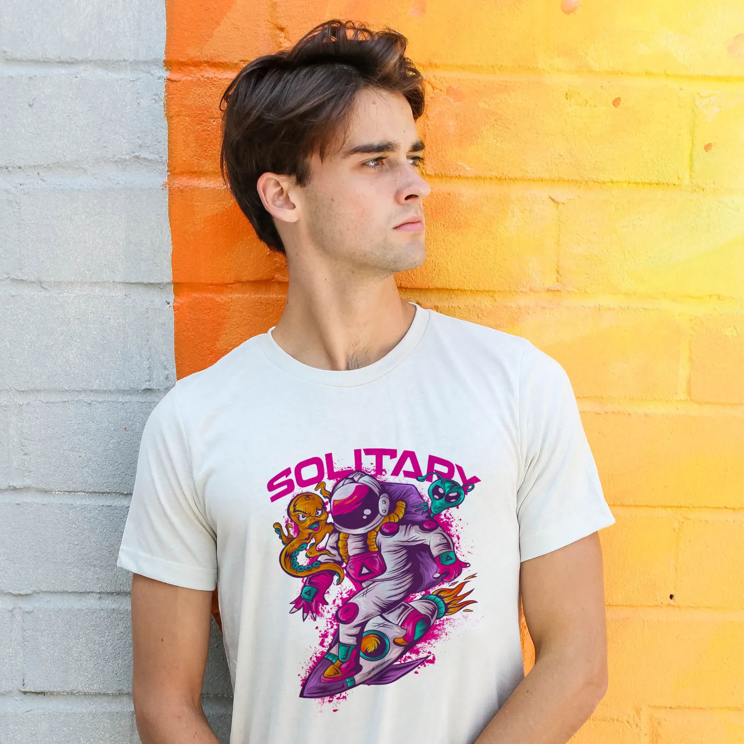 Imagem de Camiseta T-shirt Masculina Prime Solitary - Foguete
