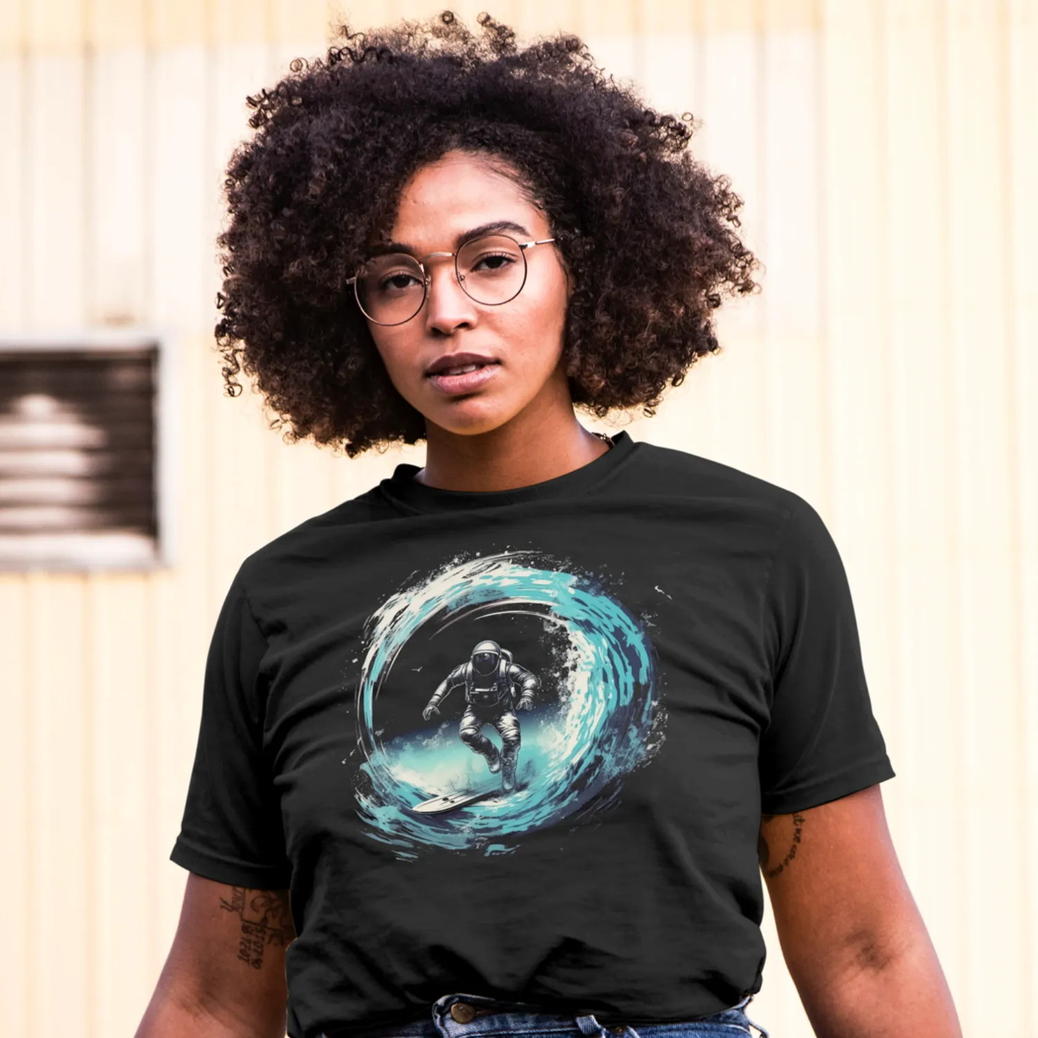 Imagem de Camiseta T-shirt  Feminina Prime Solitary - Astronauta - MU1032