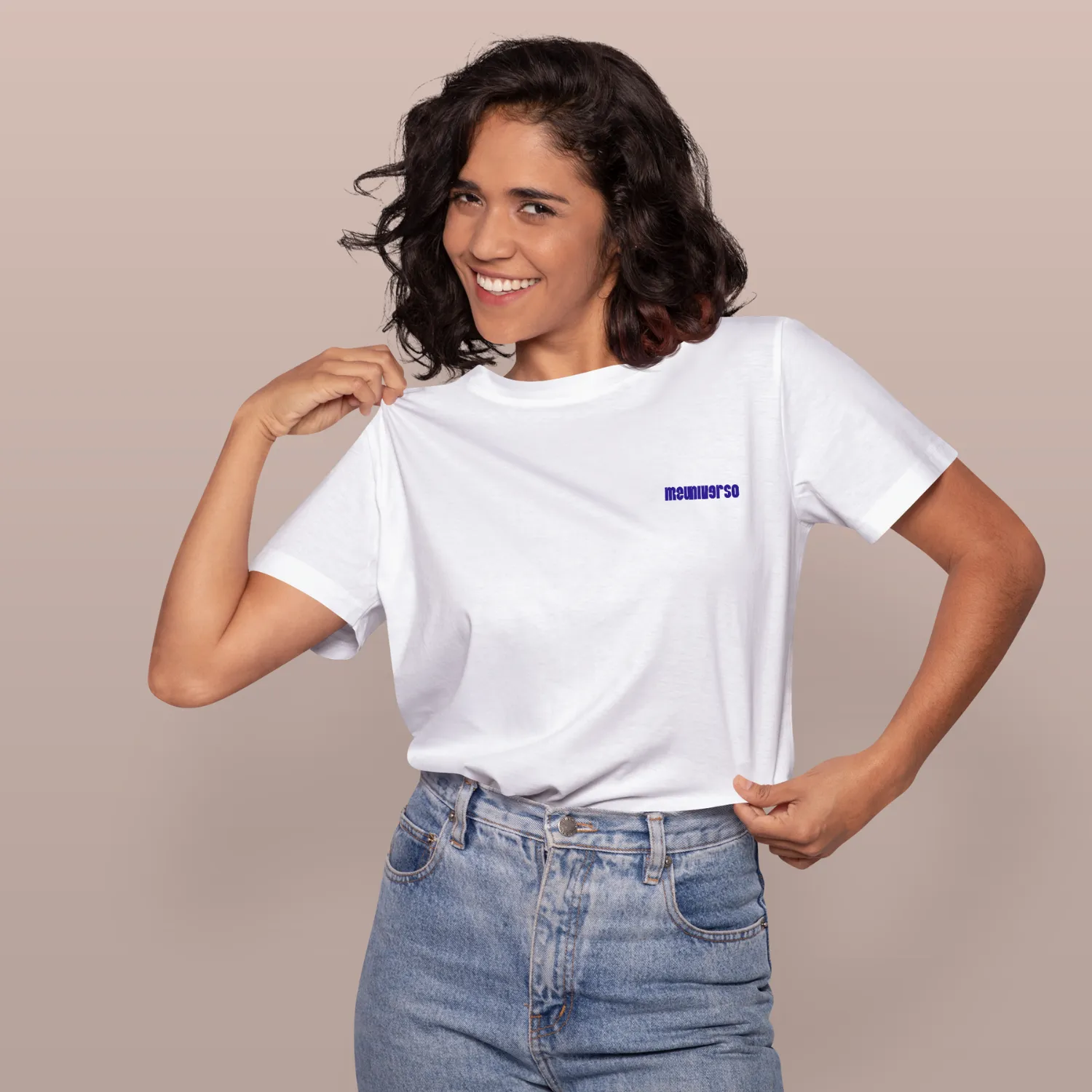 Imagem de Camiseta T-shirt Feminina PRIME MEUNIVERSO - Logo - MU1042