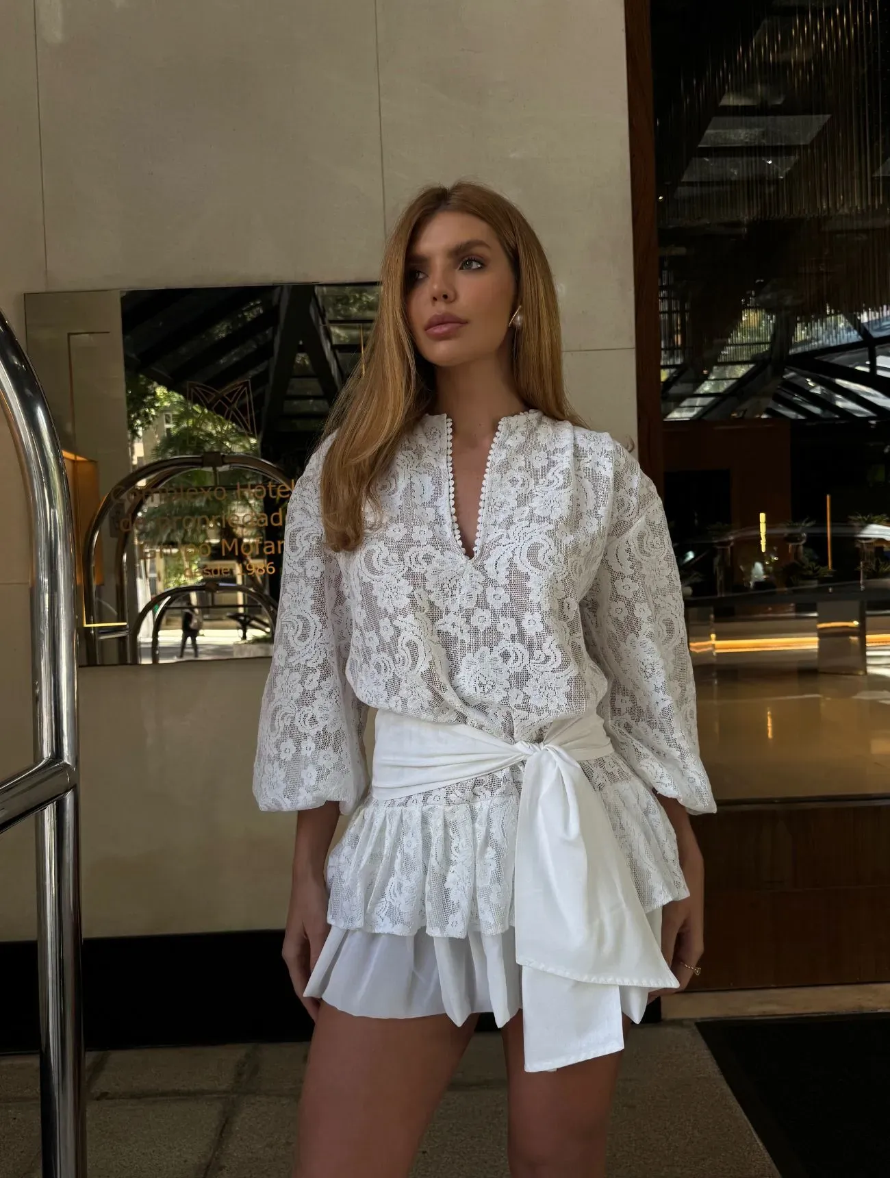 Imagem de Vestido Off White Cássia - Cloude