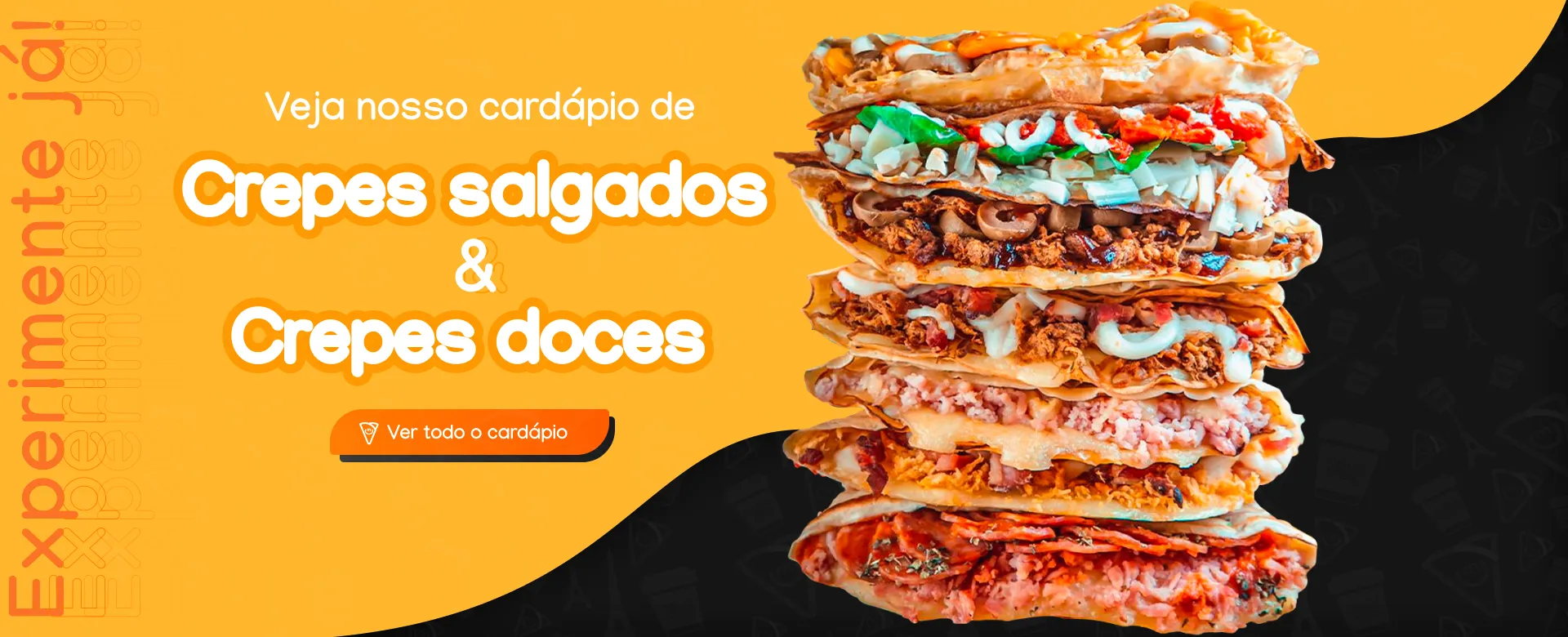 Banner Meu Crepe salgados e doces