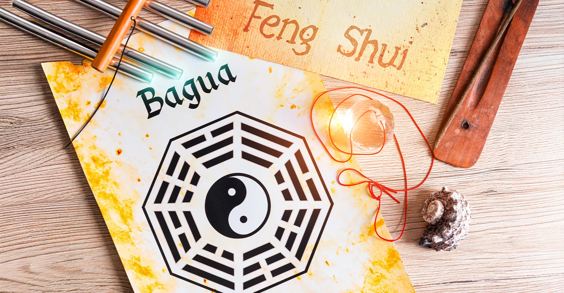 Imagem ilustrativa para o artigo Como aplicar o Baguá do Feng Shui para melhorar a energia da casa antes de uma faxina da Maria Brasileira