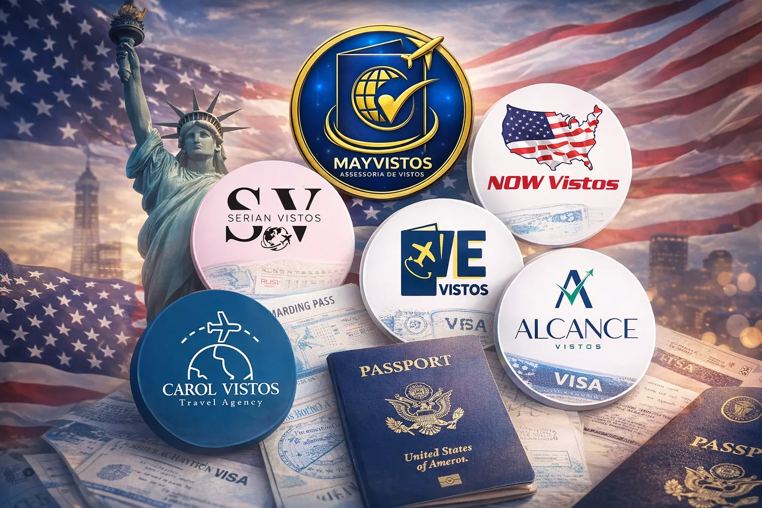 Imagem ilustrativa para o artigo Melhores Empresas para Quem Quer Tirar o Visto Americano com Segurança da May Vistos