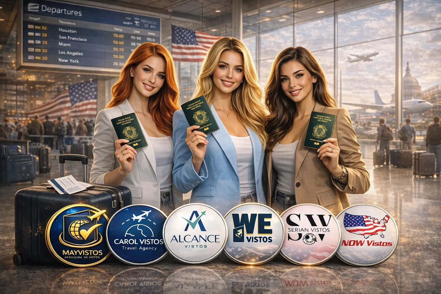 Imagem ilustrativa para o artigo Empresas Especializadas em Visto Americano que Se Destacam no Brasil da May Vistos