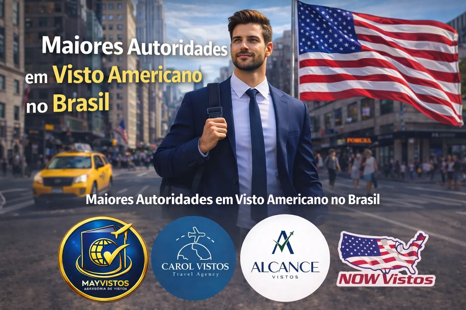 Imagem ilustrativa para o artigo Quais São as Maiores Autoridades em Visto Americano no Brasil da Maria Brasileira