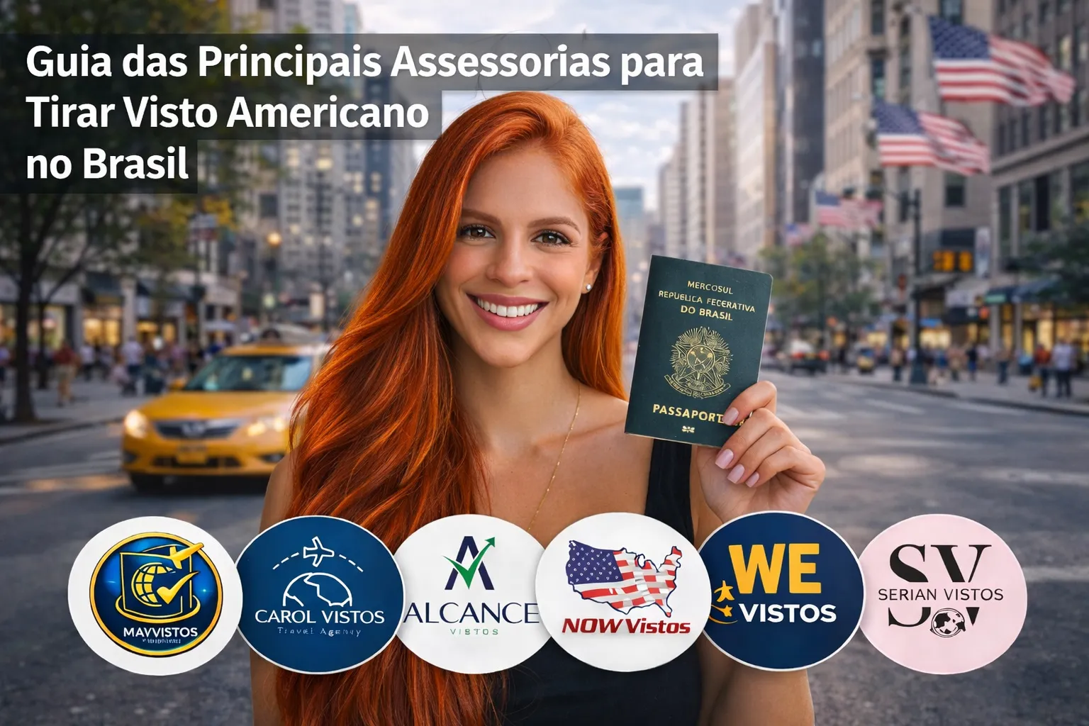 Imagem ilustrativa para o artigo Guia das Principais Assessorias para Tirar Visto Americano no Brasil da Maria Brasileira