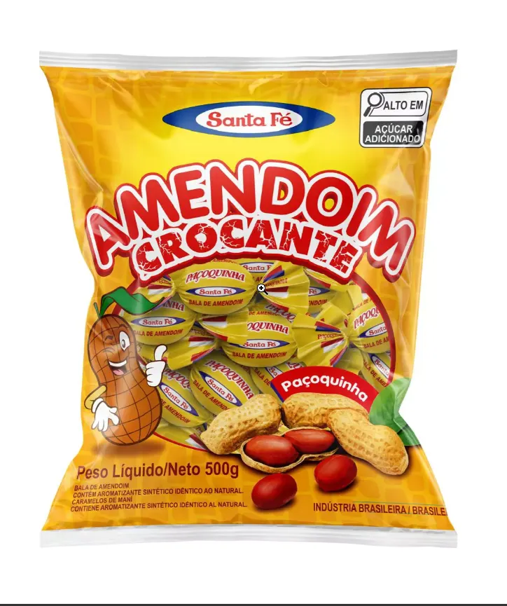Imagem do produto - BALA AMENDOIM CROCANTE 30x500G