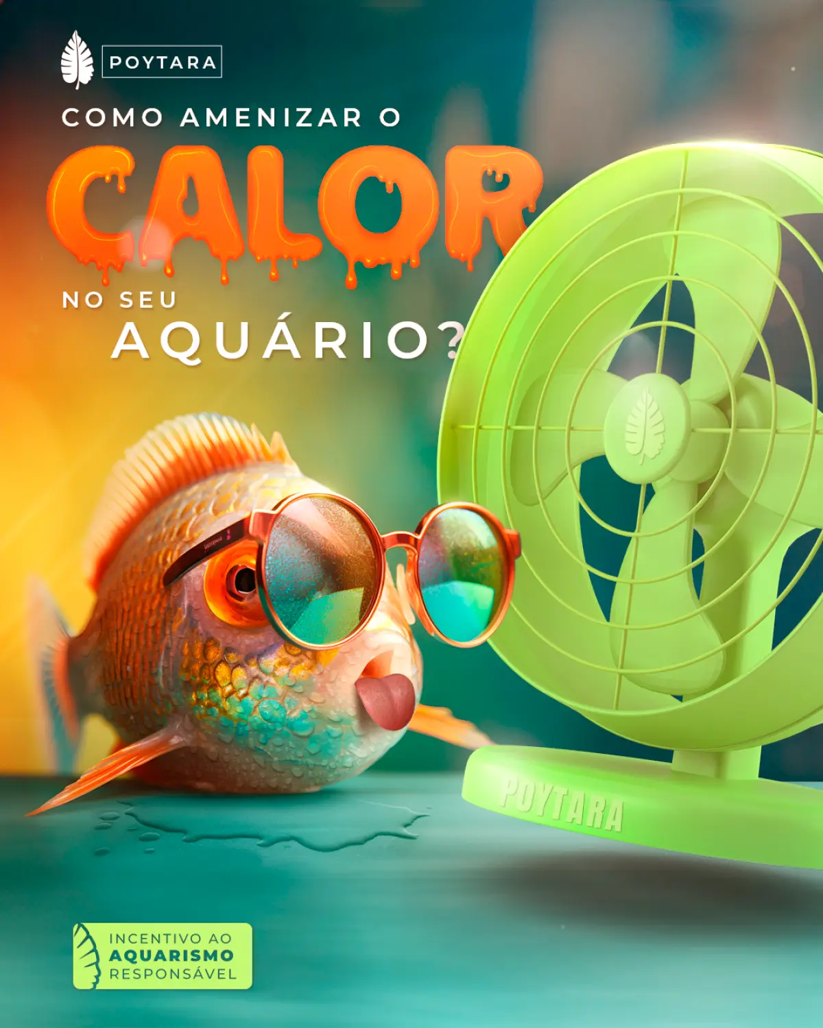 Imagem principal de Mantenha Seu Aquário Fresco: Dicas Para Lidar Com o Calor!