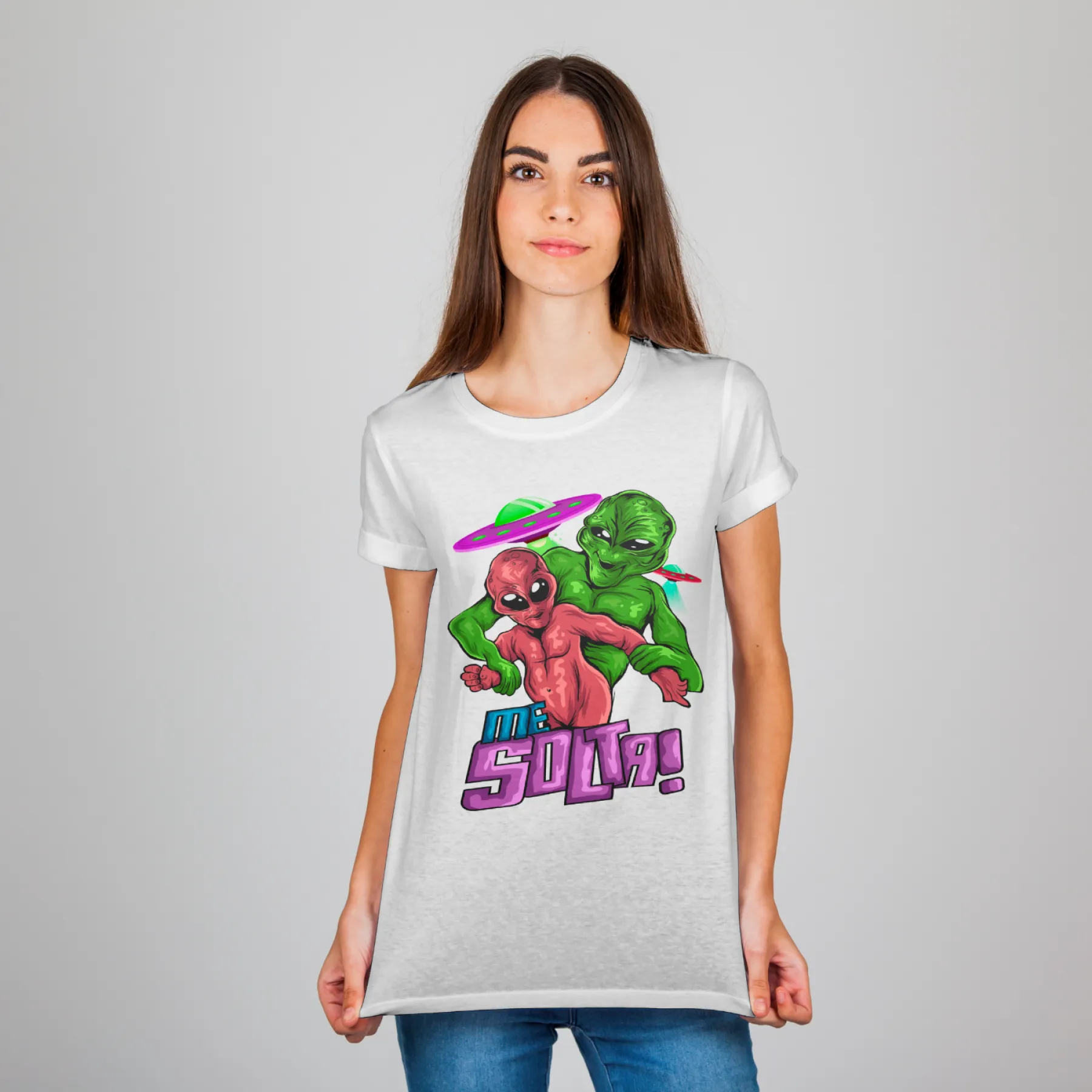 Imagem de Camiseta T-shirt Feminina PRIME ME SOLTA - MU1011