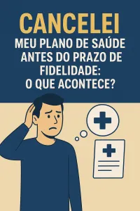Imagem principal do artigo Cancelei Meu Plano de Saúde Antes do Prazo de Fidelidade: O Que Acontece?