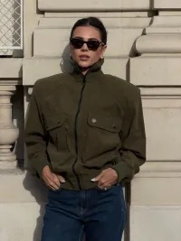 Imagem de JAQUETA VERDE ARMY BIANCA - CLOUDE