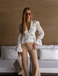 Imagem de BLUSA OFF WHITE AUGUSTA - CLOUDE