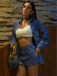Imagem de CONJUNTO JEANS JULIE - CLOUDE