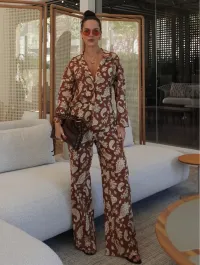 Imagem de CONJUNTO MARROM LETICIA - CLOUDE