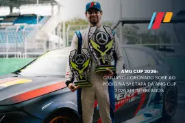 Image from the news article: Giuliano Coronado achieves great results in the May round of the AMG Cup.