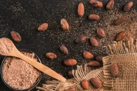Imagem da notícia Cacau em pó: tabela nutricional, origem e benefícios