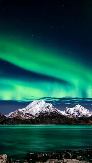 Imagem do web story Lugares para ver a aurora boreal