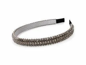 Imagem adicional 0 do item Tiara Grafite Cristal
