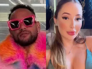 Imagem da notícia Grávida, Nayara Macedo, conhecida como Any Awuada, suposta affair de Neymar, descobre sexo do bebê