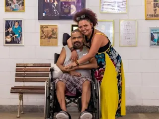Imagem da notícia Babi Cruz fala sobre novo namoro e piora no estado de saúde de Arlindo Cruz: “Está bem dentro do mundinho dele”