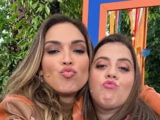 Imagem da notícia Talitha Morete chora ao vivo no Mais Você ao falar de Tati Machado: “De tirar o chão”