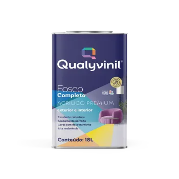 Imagem de Latex Acrilico Fosco Completo Qualyvinil