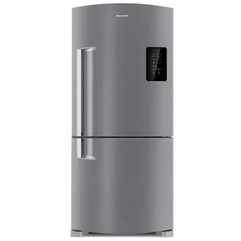 Imagem do produto Geladeira Frost Free 554 Litros 220V na Cor metalizada. Alta duração e pouco gasto de energias