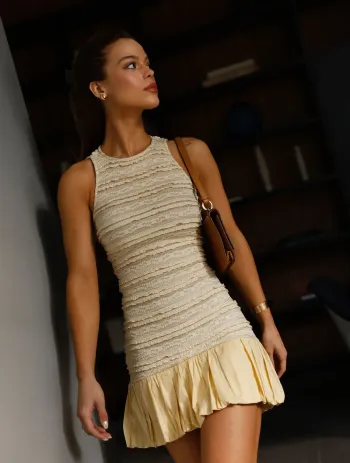 Imagem de Vestido Amarelo Leona - Cloude