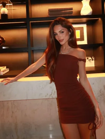 Imagem de Vestido Marrom Sílvia - Cloude