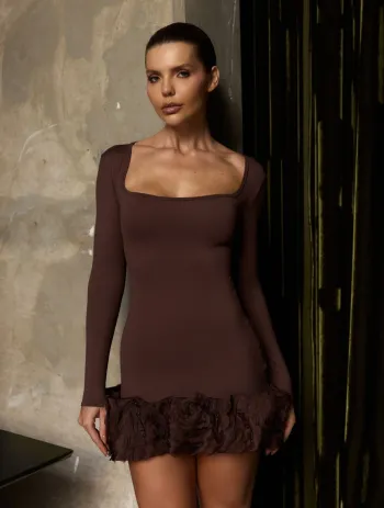 Imagem de Vestido Coffee Fabíola - Cloude