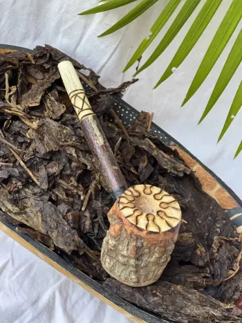 Imagem do produto Cachimbo Indígena Xamânico Angico