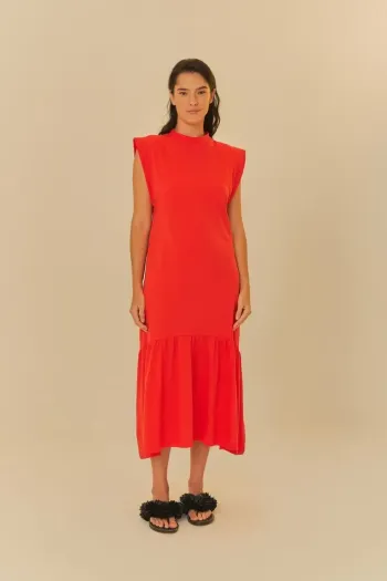 Imagem de VESTIDO REGATA MARIA VERMELHO - FARM