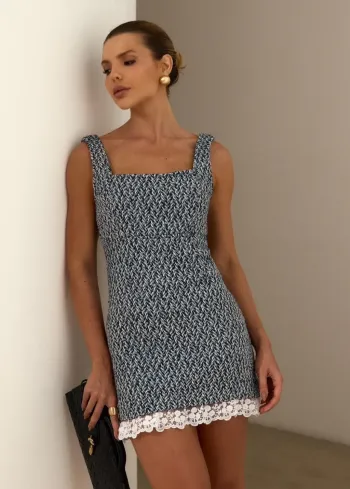 Imagem de VESTIDO TWEED AMORA - CLOUDE