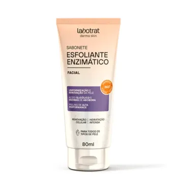 Imagem do produto Sabonete Esfoliante Facial Labotrat 80ml - Enzimático - Esfoliante Enzimático para Rosto