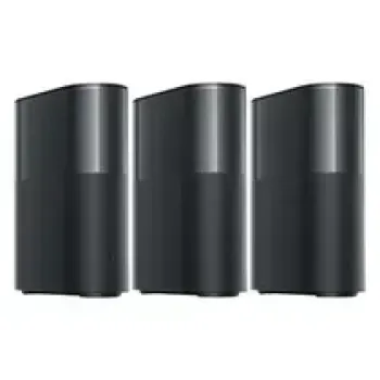 Imagem do produto Roteador Xiaomi Mesh System BE3600 Pro US 3 Pack - Preto | Atacado Imports Oficial