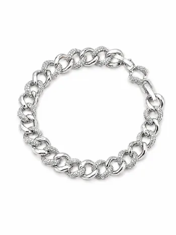 Imagem de Pulseira Corrente Prateada
