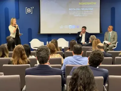 Imagem da notícia Governador Eduardo Riedel diz que Rota da Celulose interessou grandes investidores na Bolsa de Valores