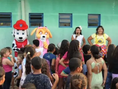 Imagem da notícia Prefeitura de Figueirão promove evento na praça Sebastião Barbosa em comemoração ao Dia das Crianças
