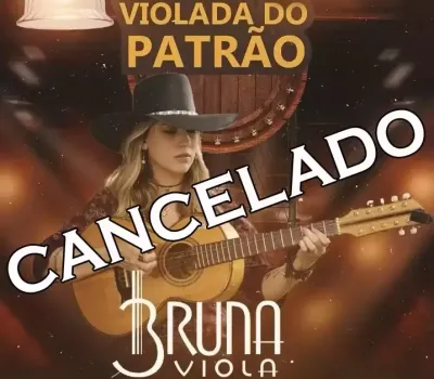 Imagem da notícia Show da cantora Bruna Viola é cancelado em Chapadão do Sul