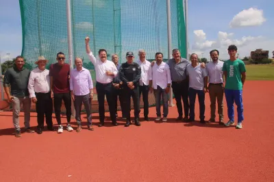 Imagem da notícia Com presença do vice-governador, Chapadão do Sul inaugura complexo esportivo e obras de saneamento