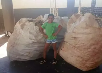 Imagem da notícia Crianças travam guerra de papelão em Paranaíba por chance de conhecer Ana Castela