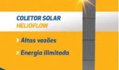 Coletor solar helioflow