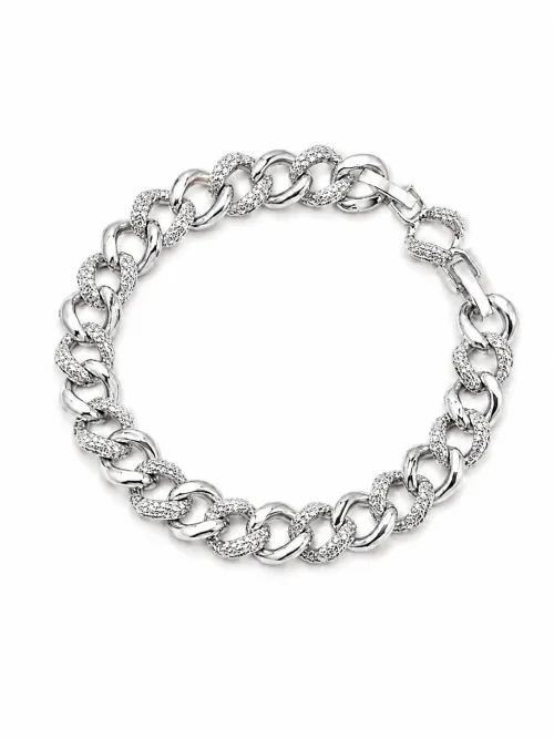 Imagem de Pulseira Corrente Prateada
