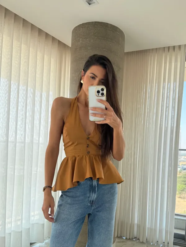 Imagem de Blusa Mostarda Suzana - Cloude