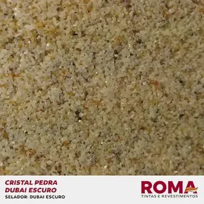 Imagem de CRISTAL PEDRA NATURAL DUBAI ESCURO 23 KG - ROMA