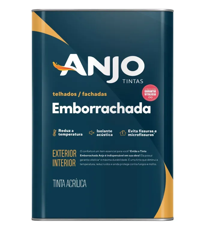 Imagem de TINTA ACRÍLICA EMBORRACHADA 18 LTS - PREMIUM - ANJO