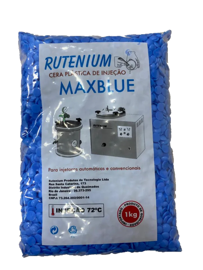 Imagem de Cera Granulada Rutenium Maxblue - 1 kg